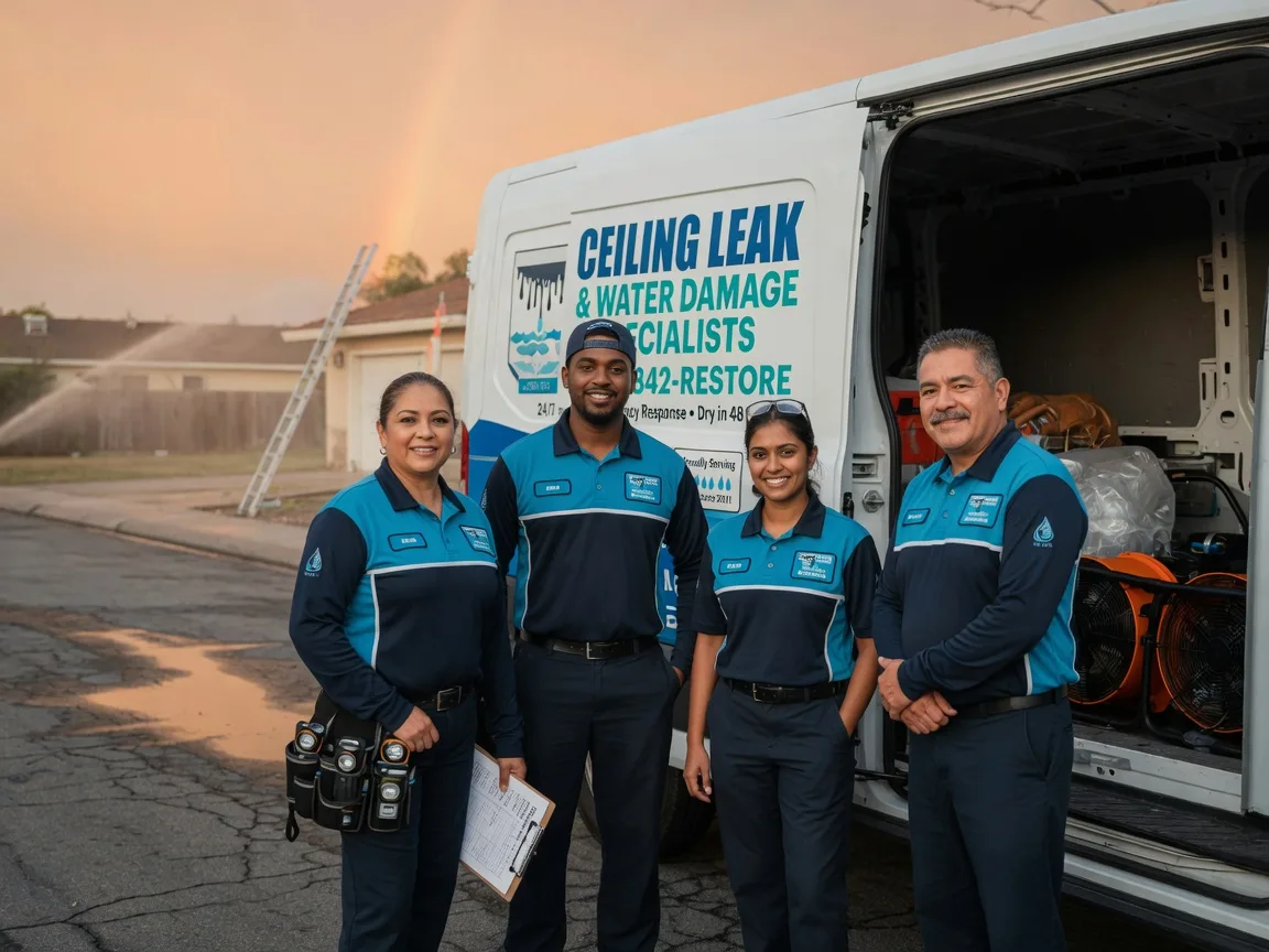 Ceiling Leak Cleanup company in Coleman, TX