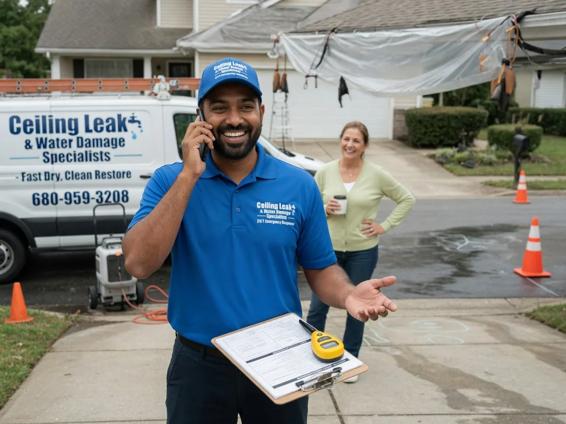 Ceiling Leak Cleanup Coleman, TX FAQs
